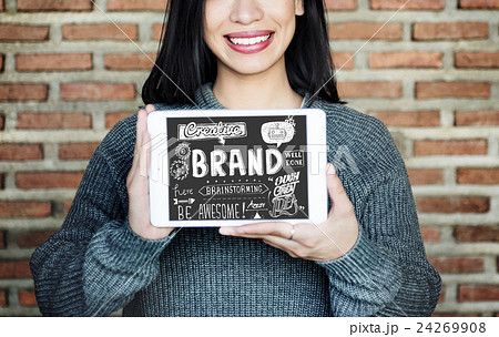 Brand Branding Advertising Commercial Marketing Concept 24269908