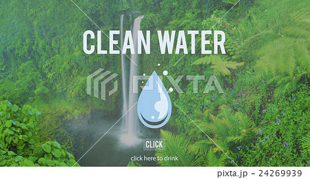 Clean Water Alternative Energy H2o Concept 24269939