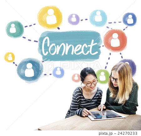 Connect Connection Connected Network Access Concept Connect Connection Connected Network Access Concept 24270233