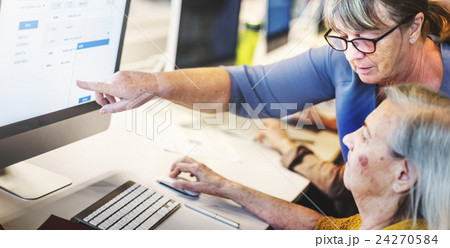 Library Academic Computer Education Internet Concept 24270584