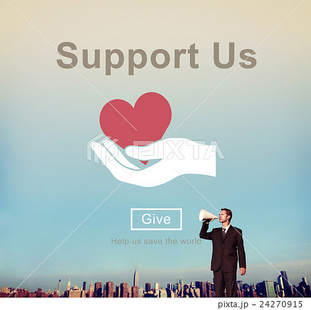 Support Community Cooperation Assistance Concept 24270915