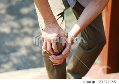 階段　シニア男性 24271345