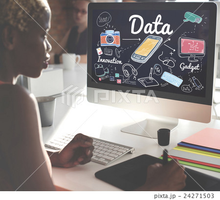 Data Information Statistics Technology Analysis Concept 24271503