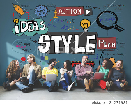 Style Design Ideas Designer Action Concept 24271981