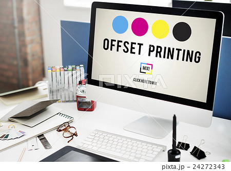 Printing Process Offset Ink Color Industry Media Concept Printing Process Offset Ink Color Industry Media Concept 24272343