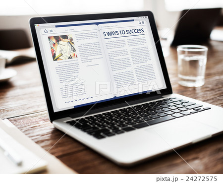 Website Homepage Online Internet Article Concept 24272575