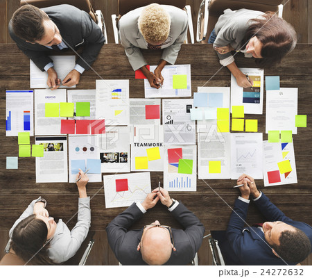 Business People Diverse Brainstorm Meeting Concept 24272632