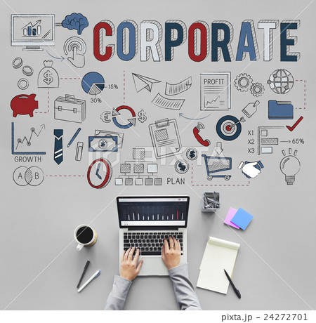 Corporate Business Professional Finance Concept Corporate Business Professional Finance Concept 24272701