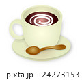 コーヒー　珈琲　Coffee かわいい　イラスト 24273153