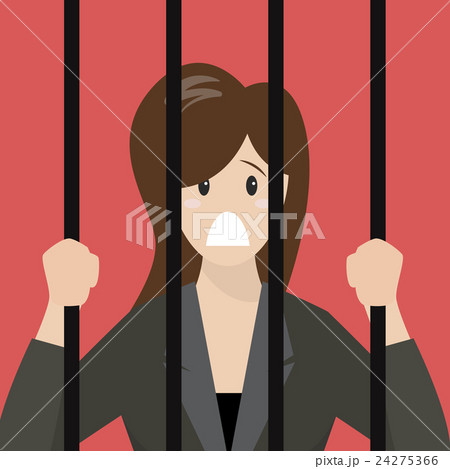 Business woman in prison 24275366