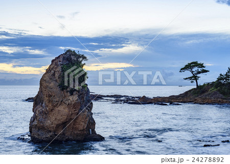 夕日 立石公園 松 夕日 立石公園 松 24278892