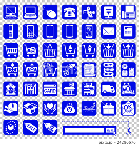 Application icon - 3 - blue ■ Order · shipping · payment · inquiry ■ Application icon - 3 - blue ■ Order · shipping · payment · inquiry ■ 24280676