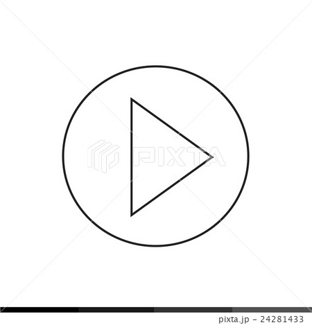 Play Button Icon Illustration design Play Button Icon Illustration design 24281433