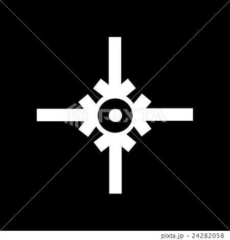 Meeting Point Icon Illustration design 24282058