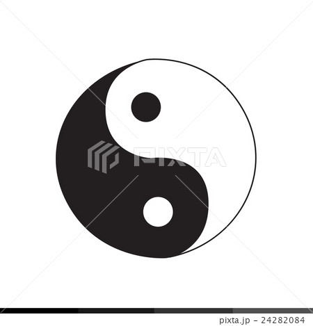 Ying Yang Icon Illustration Designのイラスト素材 2484 Ying Yang Icon Illustration Designのイラスト素材 2484