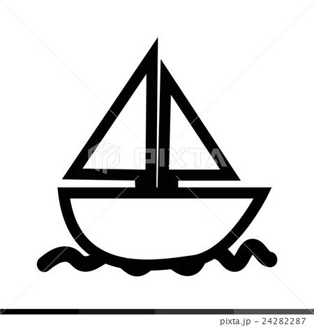 Landscape photo icon Illustration  24282287