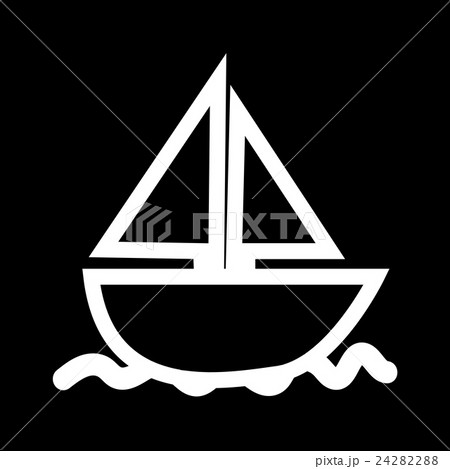 Landscape photo icon Illustration  24282288