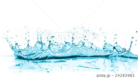 turquoise water splash 24283983