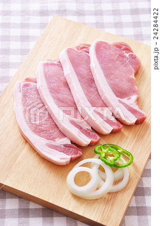 国産豚ロース肉 24284422
