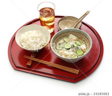 冷や汁と麦飯 冷や汁と麦飯 24285663