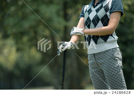 Japanese woman golfer , housewife Japanese woman golfer , housewife 24286628