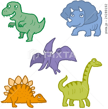 50 恐竜 イラスト 簡単 かわいい かっこいい無料イラスト素材集 イラストイメージ
