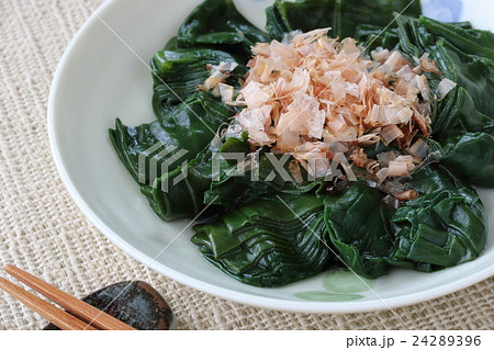 オカワカメのお浸し 24289396