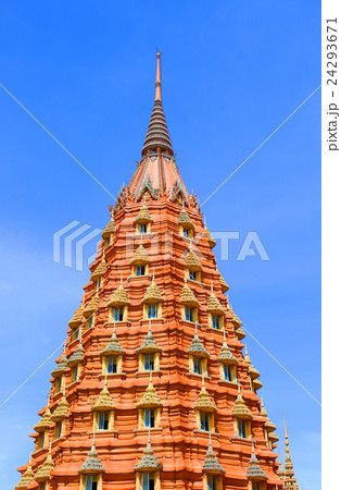 Isolated pagoda in the tiger cave's temple Isolated pagoda in the tiger cave's temple 24293671