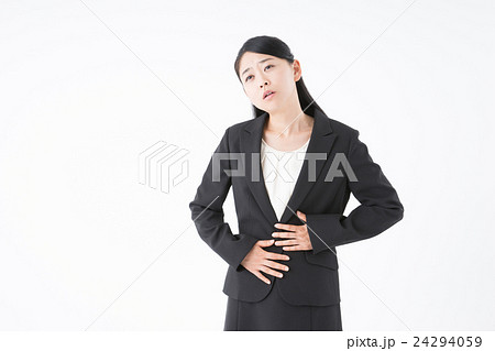 ビジネスウーマン（腹痛） 24294059