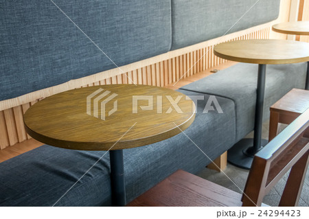 closeup top view of coffee table, dining table closeup top view of coffee table, dining table 24294423