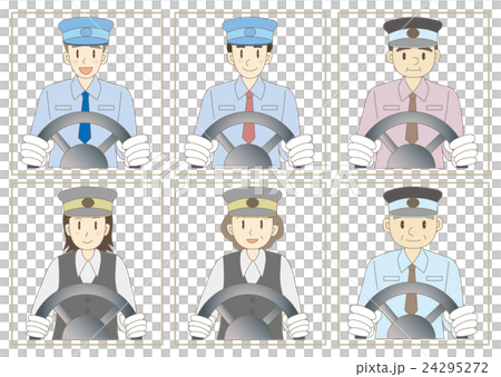 バス運転手セット バス運転手セット 24295272