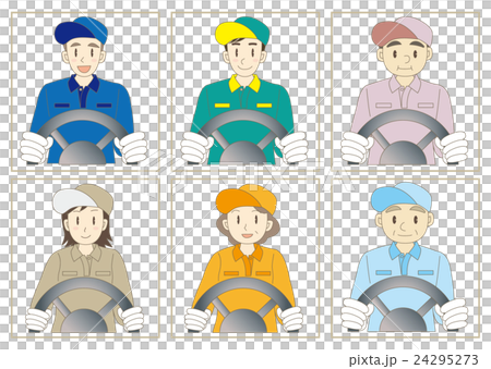 宅配運転手セット 宅配運転手セット 24295273