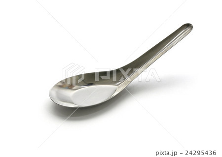single simple normal spoon isolated on white single simple normal spoon isolated on white 24295436