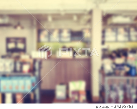 Abstract blur coffee shop 24295763