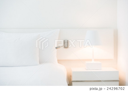 Pillow on bed 24296702