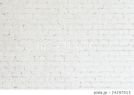 White brick wall White brick wall 24297013
