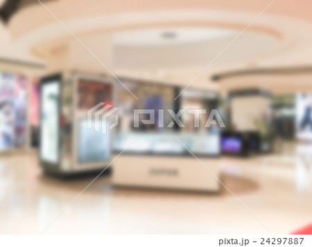 Abstract blur shopping mall 24297887