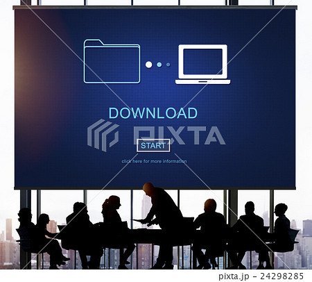 Download Data Files Information Internet Sharing Concept 24298285