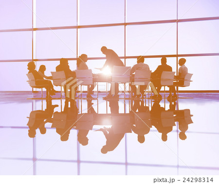 Large business meeting 24298314
