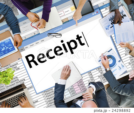 Receipt Receipts Cost Expenses Financial Spend Concept Receipt Receipts Cost Expenses Financial Spend Concept 24298892