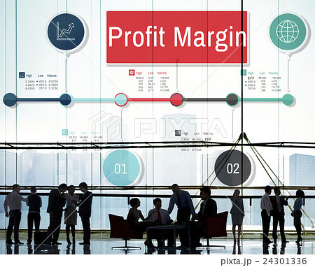 Profit Margin Finance Income Revenue Costs Sales Concept Profit Margin Finance Income Revenue Costs Sales Concept 24301336