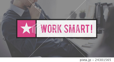 Work Smart Productive Effective Management Concept 24301565
