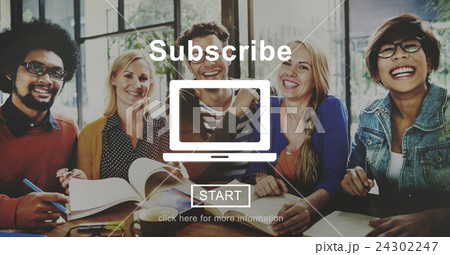 Subscribe Advertising Marketing Membership Concept Subscribe Advertising Marketing Membership Concept 24302247