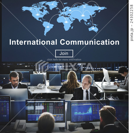 Internationa Communication Worldwide Sharing Concept 24302258