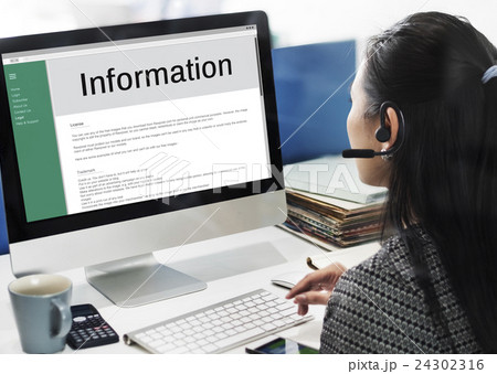 Information Data Interface Website Internet Concept 24302316