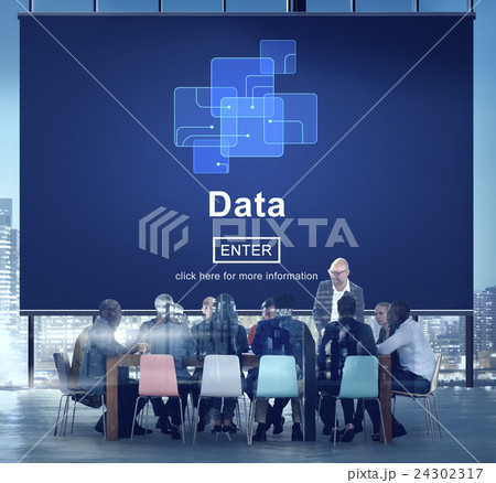 Data Online Technology Internet Concept 24302317