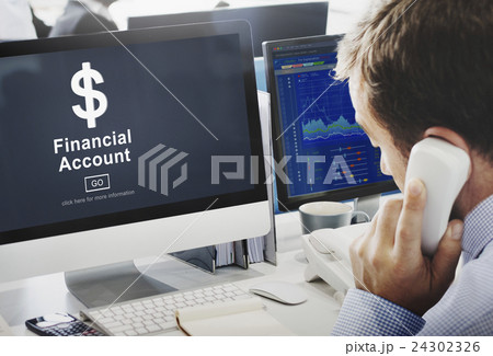 Financial Account Dollar Sign Go Concept 24302326