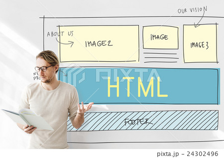 Design HTML Web Design Template Concept 24302496