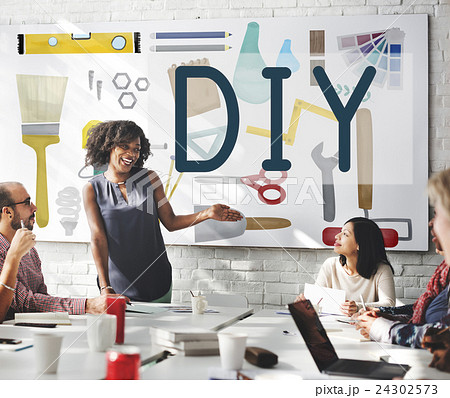 Do It Yourself Project Graphics Concept Do It Yourself Project Graphics Concept 24302573