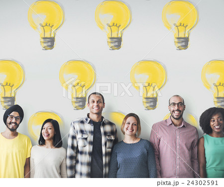 Bulb Electricity Illumination Idea Lighting Concept 24302591